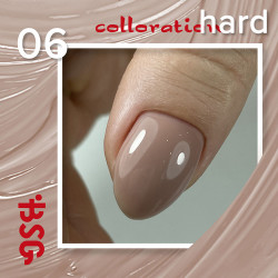 BSG Цветная жесткая база Colloration Hard №06 - Кофейно-молочный оттенок (20 мл)(Артикул: CHard06)