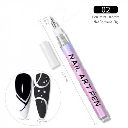 Nail Art Pen 2 (белый)