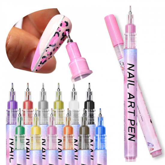 Nail Art Pen 6 (фиолетовый)