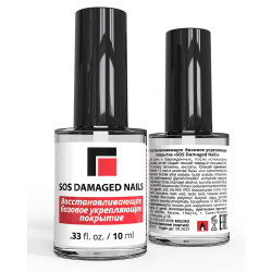 MILV «SOS Damaged Nails» восстанавливающее базовое укрепляющее покрытие, 10 мл