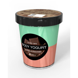 MILV Крем-йогурт двухцветный "Шоколад", 210 г