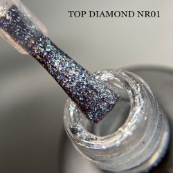 NR DIAMOND TOP с шиммером №1 (10 мл)