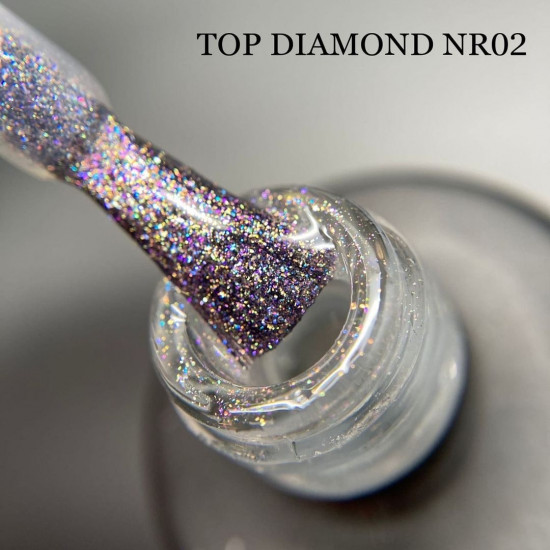 NR DIAMOND TOP с шиммером №2 (10 мл)