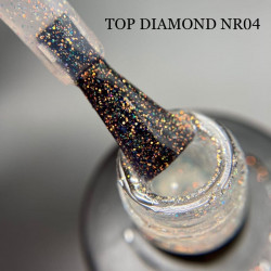 NR DIAMOND TOP с шиммером №4 (10 мл)