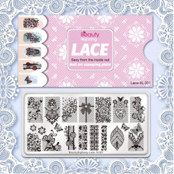 Пластина для стемпинга Beauty Bigbang Lace XL-001